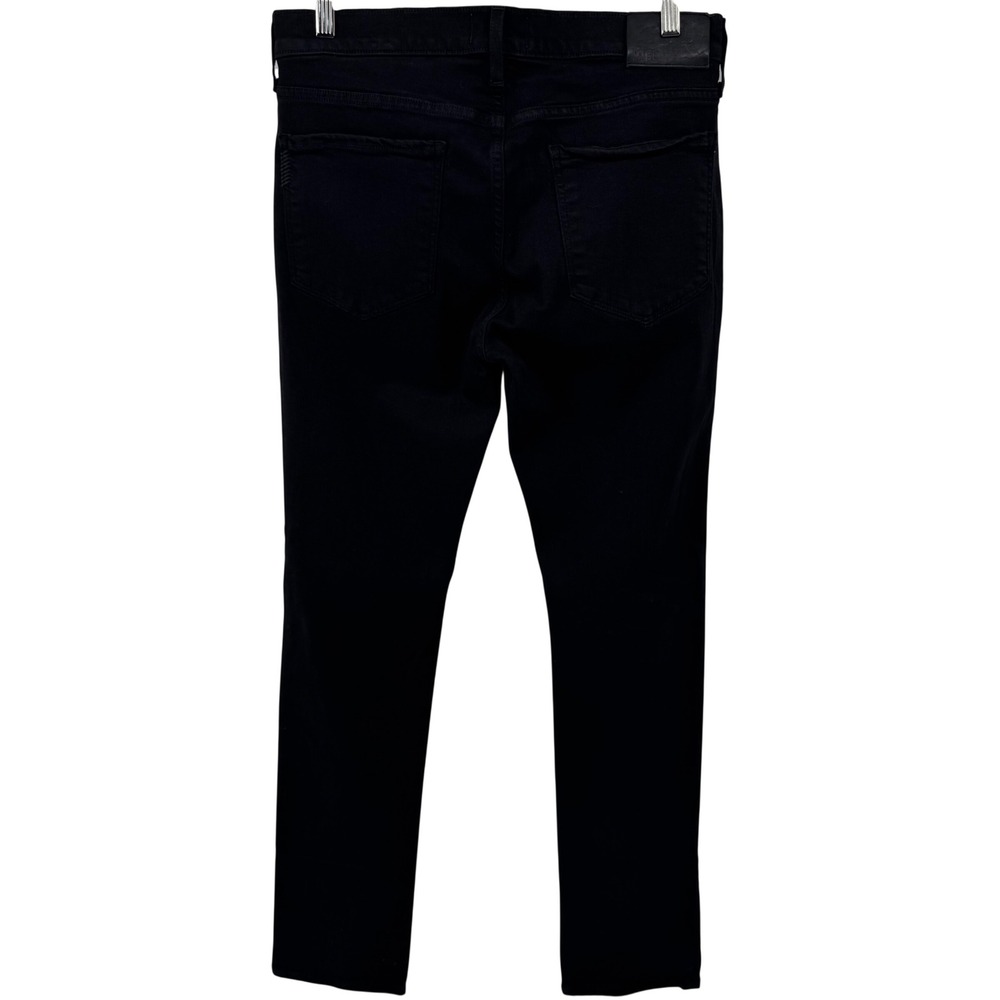 Paige‎ Federal Jeans Mens 31 Black Slim Straight Stretch Denim USA Made
